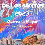 Cartel de las Fiestas de San Miguel de los Santos 2023