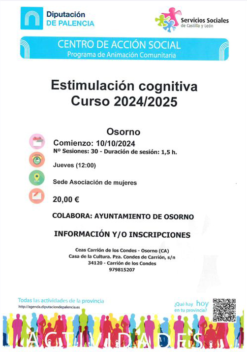Lee más sobre el artículo Estimulación cognitiva curso 2024/2025