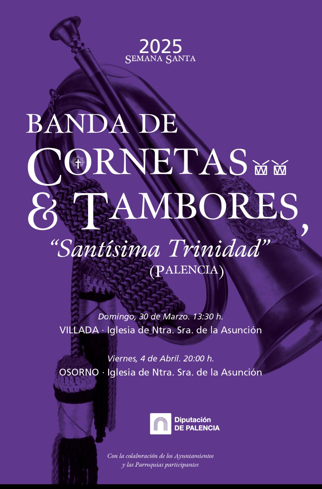 Lee más sobre el artículo Banda de Cornetas & Tambores Santísima Trinidad (Palencia)