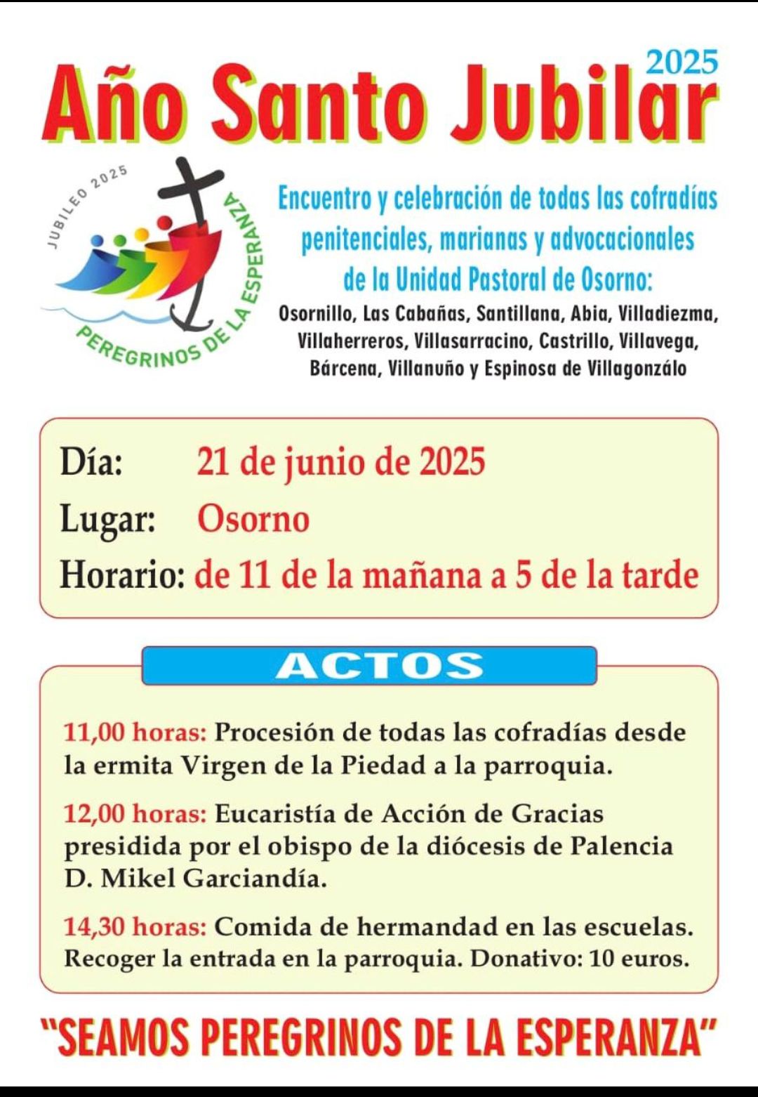 Lee más sobre el artículo Año Santo Jubilar