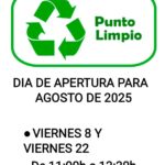 Punto Limpio agosto 2025