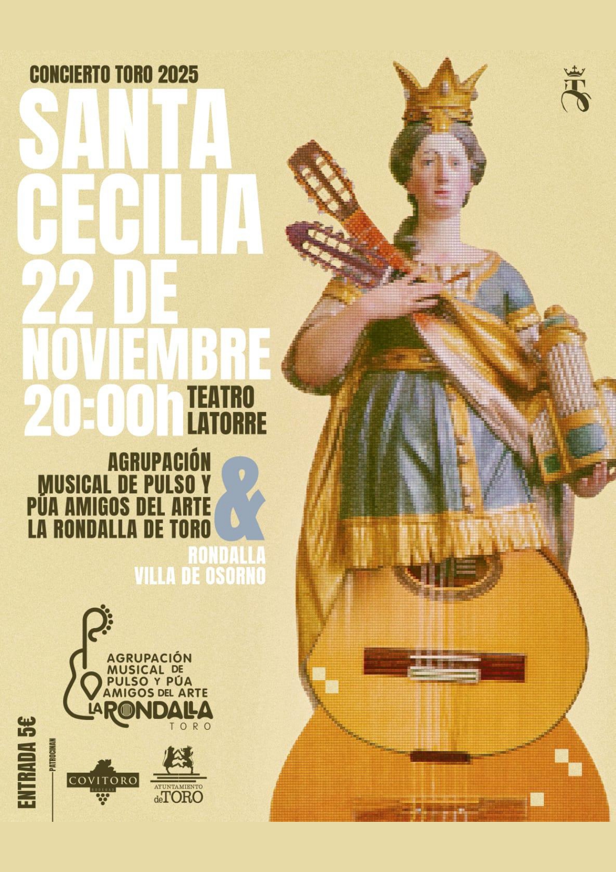 Lee más sobre el artículo Concierto Santa Cecilia 2025