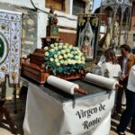 La Patrona la Virgen de Ronte en el 425 aniversario del Milagro de la Cera