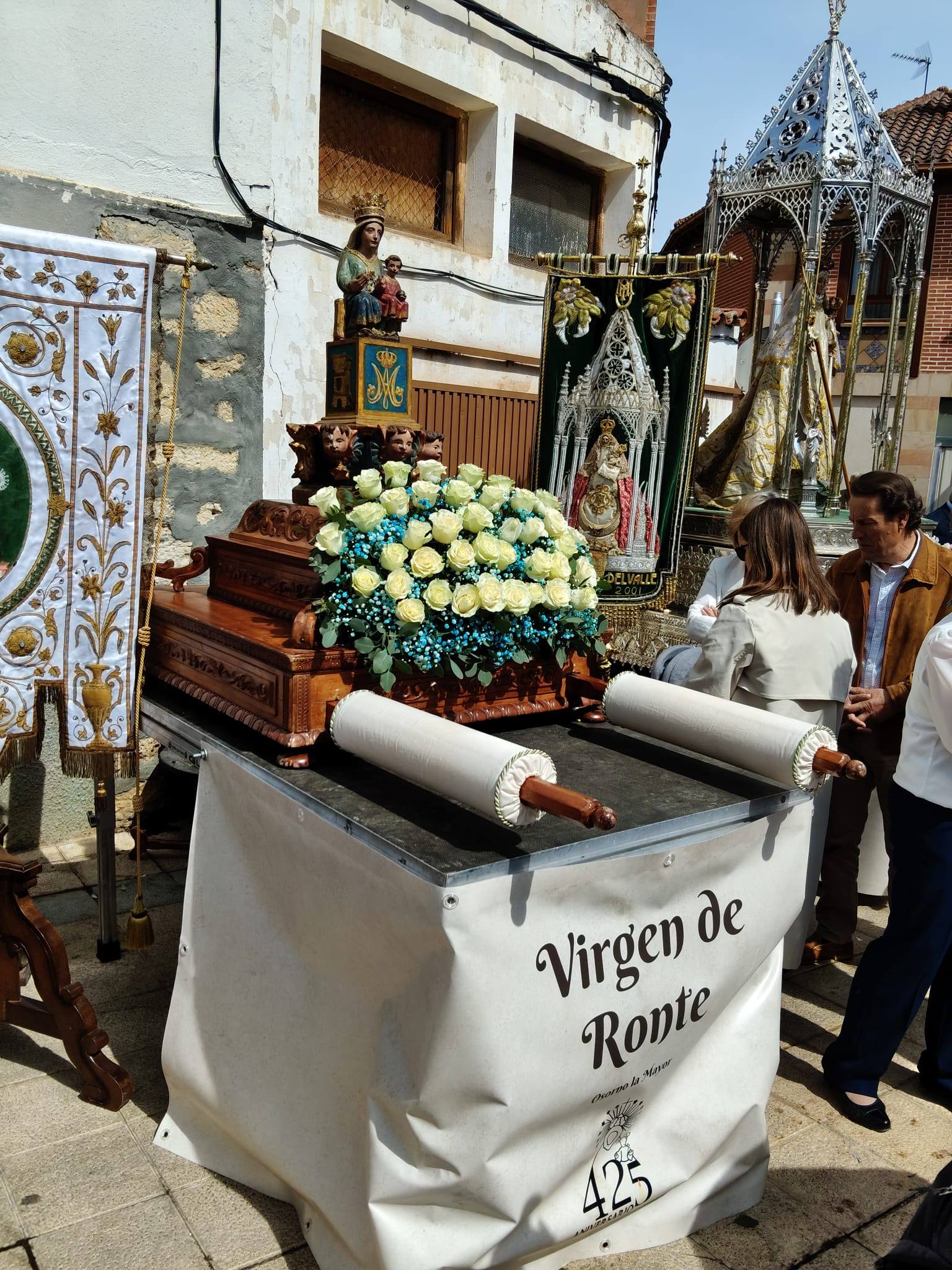 Lee más sobre el artículo La Patrona la Virgen de Ronte en el 425 aniversario del Milagro de la Cera